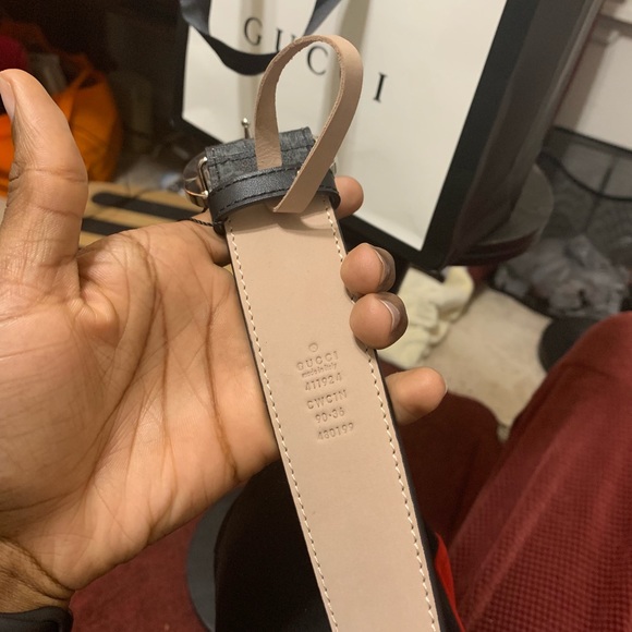 GG supreme belt with G buckle worn once - Picture 4 of 4